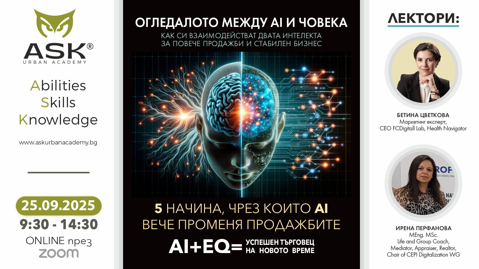 Огледалото между AI и човека - Как си взаимодействат двата интелекта за повече продажби и стабилен бизнес
